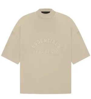 Fear of God Essentials SS23 Bonded Logo Dubai Exclusive Tee (Dusty Beige)