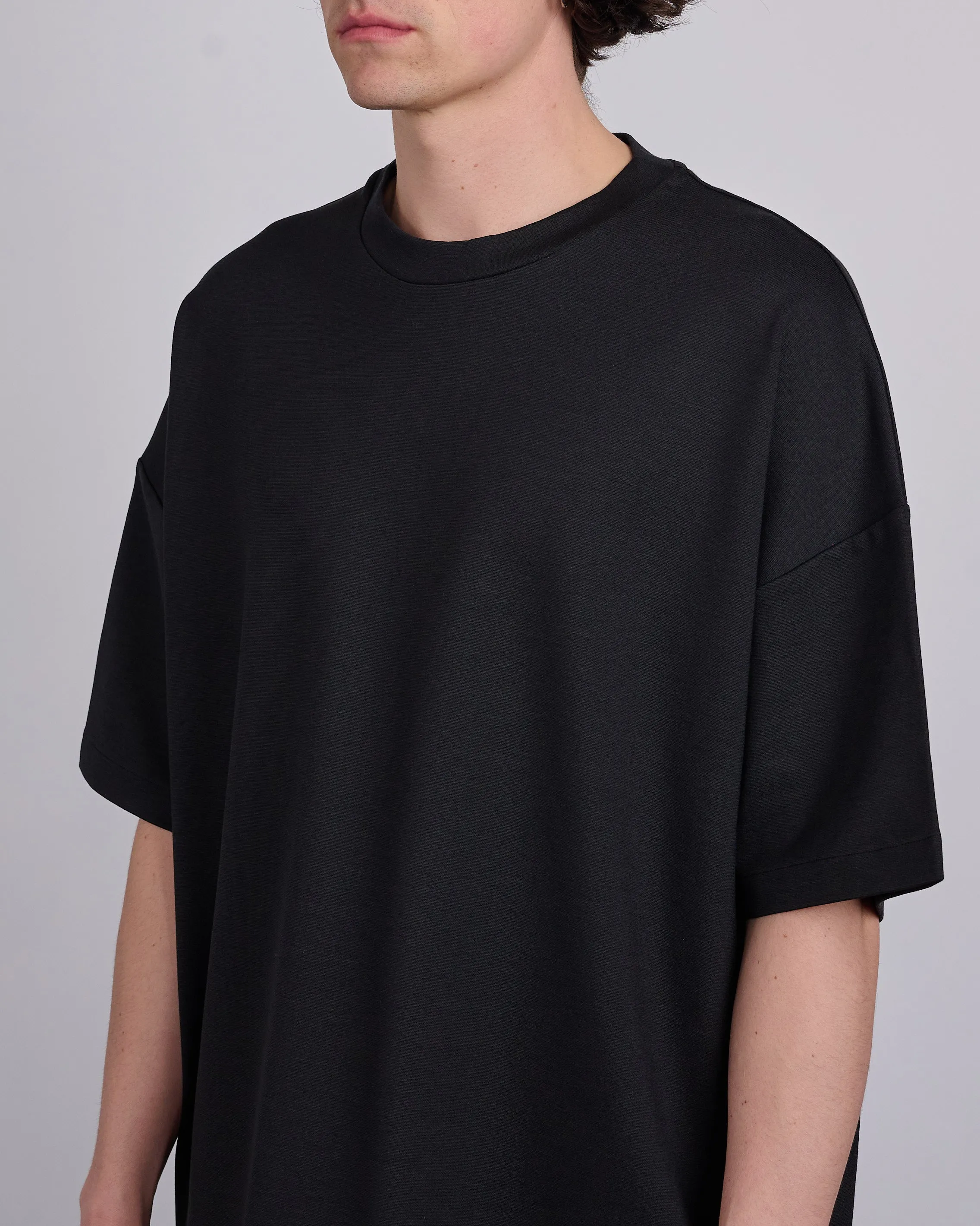 Fear of God Milano Viscose Blend T-Shirt Black