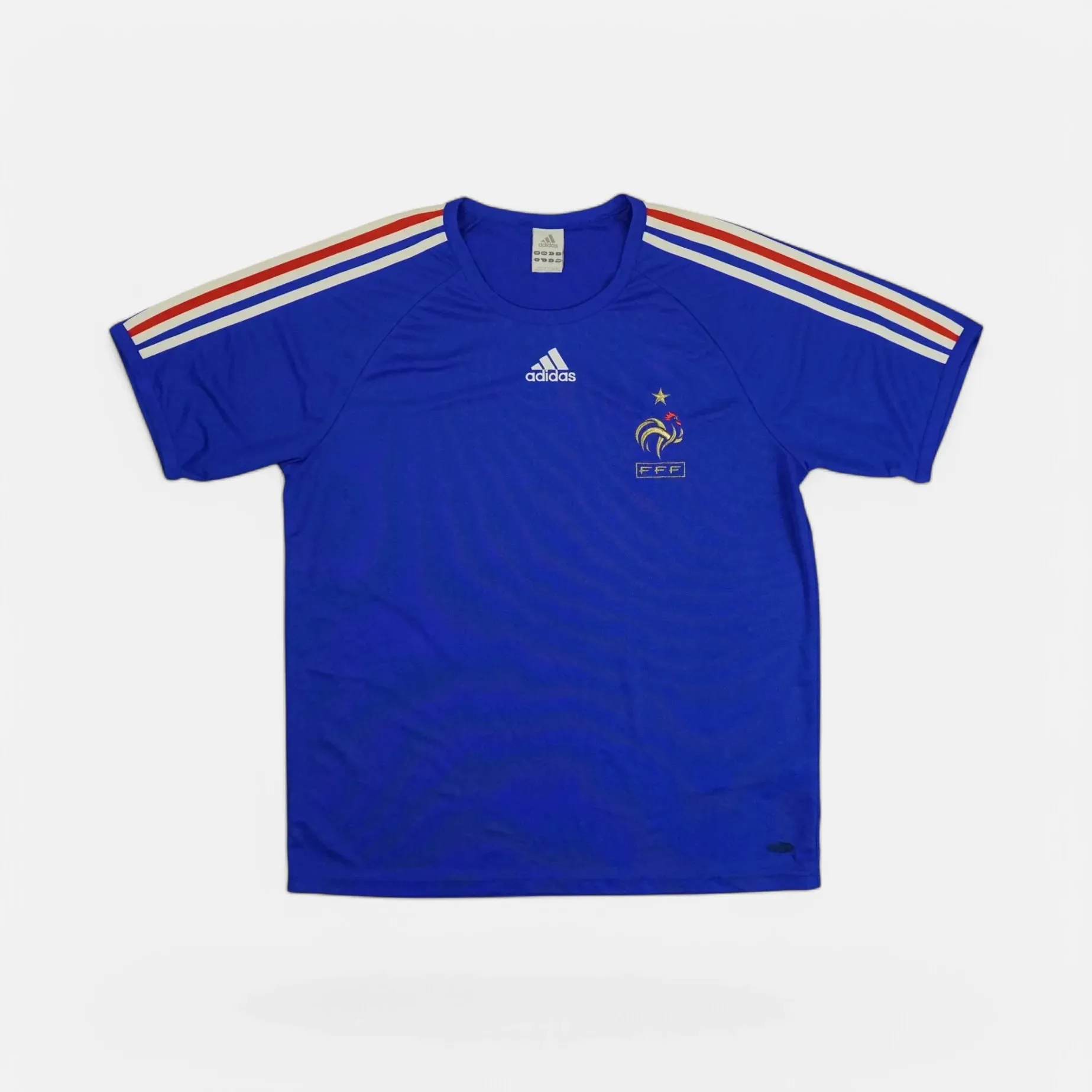 France Adidas 2007-2008 Home Jersey (L)