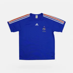 France Adidas 2007-2008 Home Jersey (L)