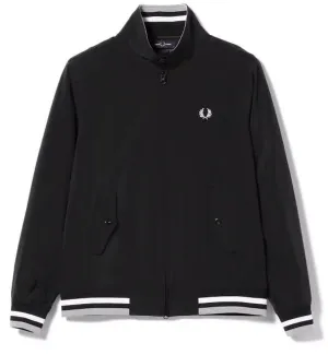 Fred Perry Swing Top Jacket Windbreaker (Black Grey)