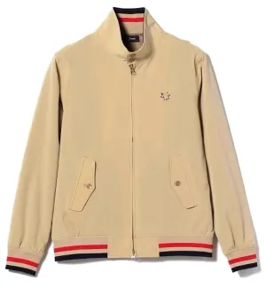 Fred Perry Swing Top Jacket Windbreaker (Khaki Red)
