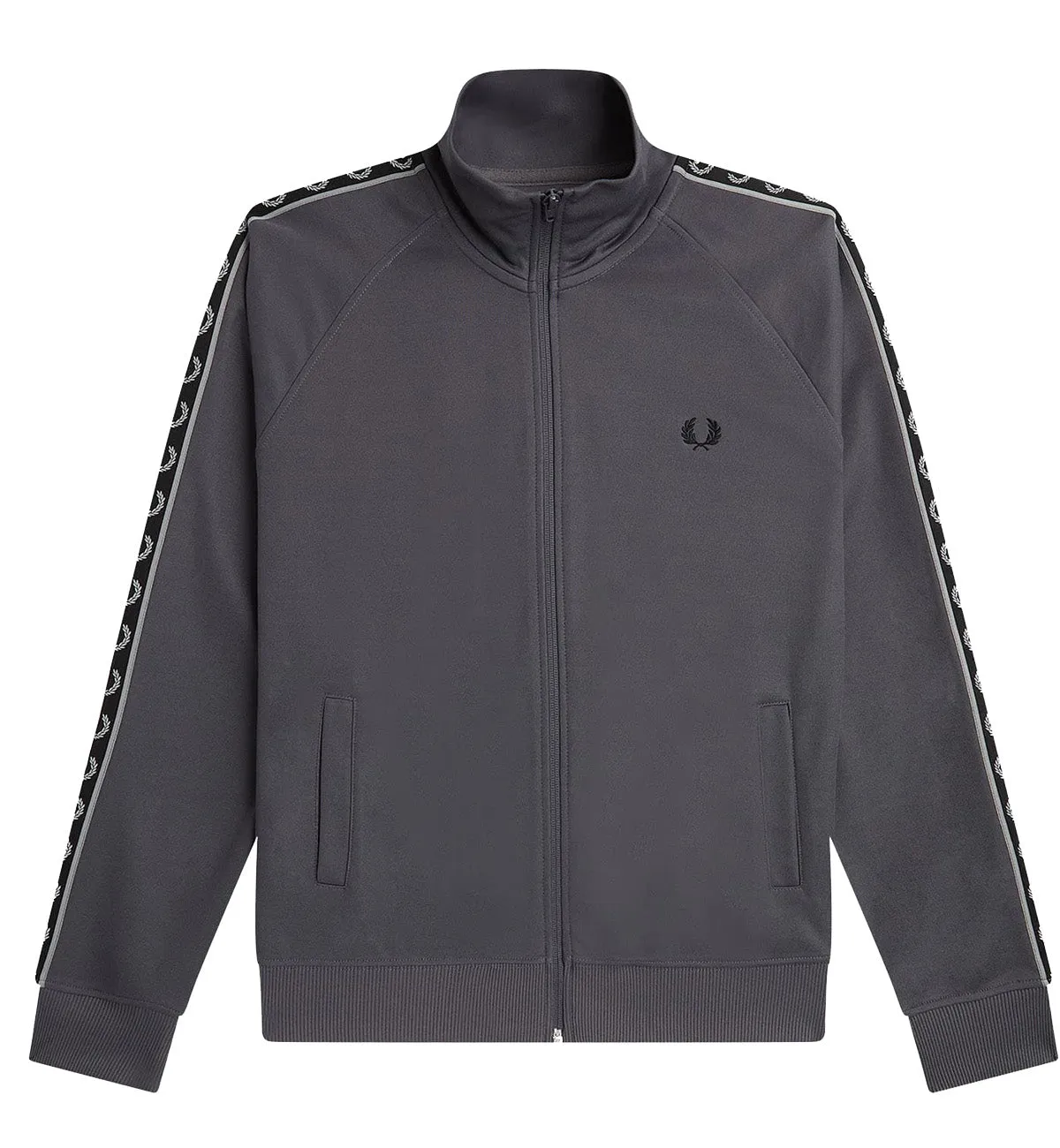 Fred Perry Track Taped Jacket (Grey)