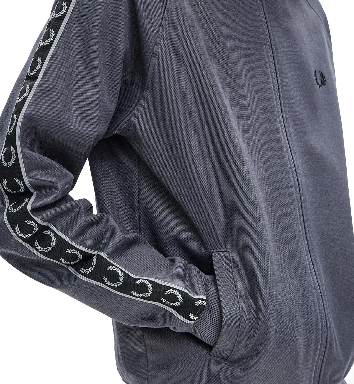 Fred Perry Track Taped Jacket (Grey)