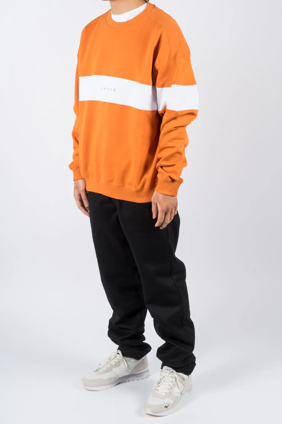 FUTUR FLAG G FIT CREW ORANGE