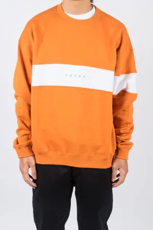 FUTUR FLAG G FIT CREW ORANGE