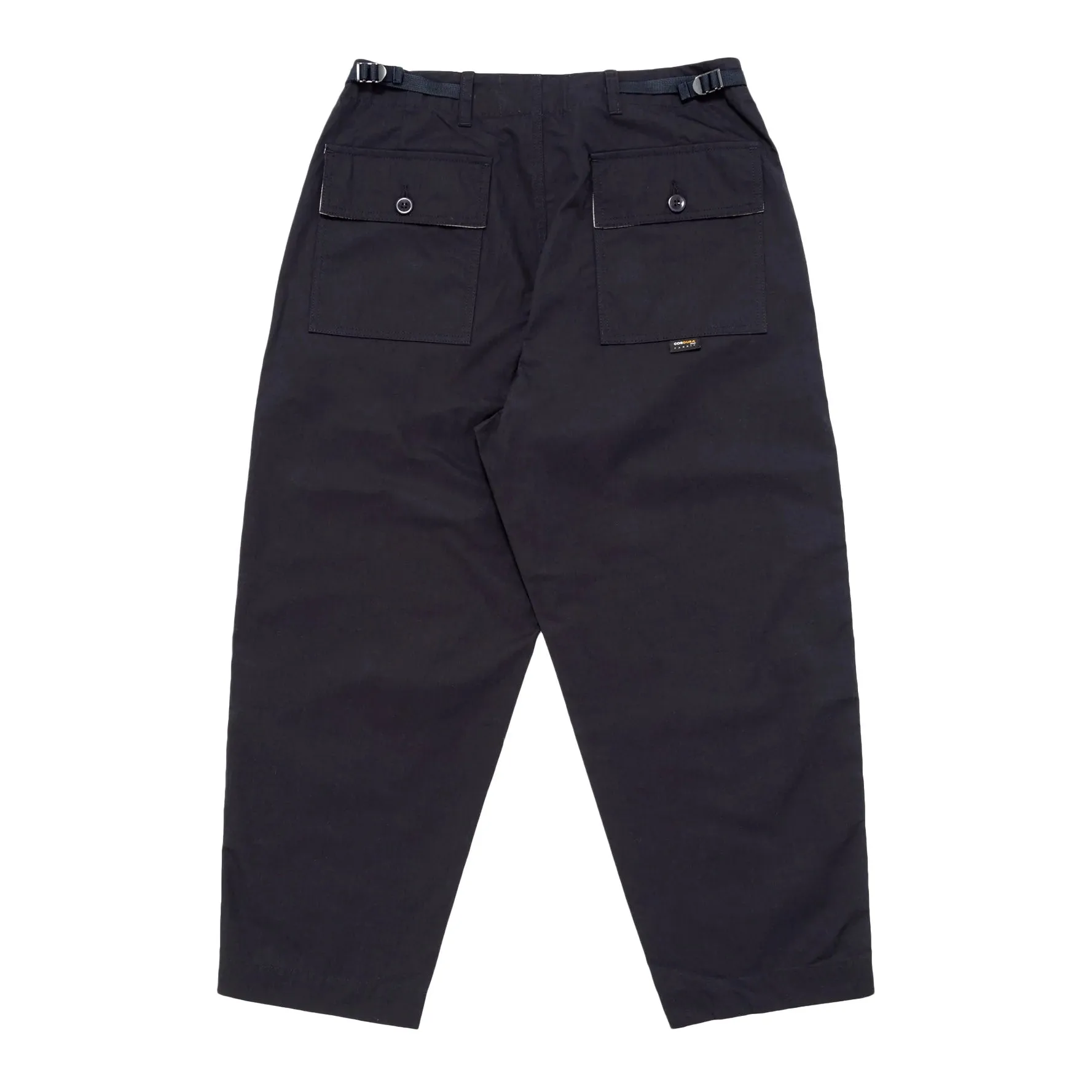 Garbstore Men Ruffle Pants Navy