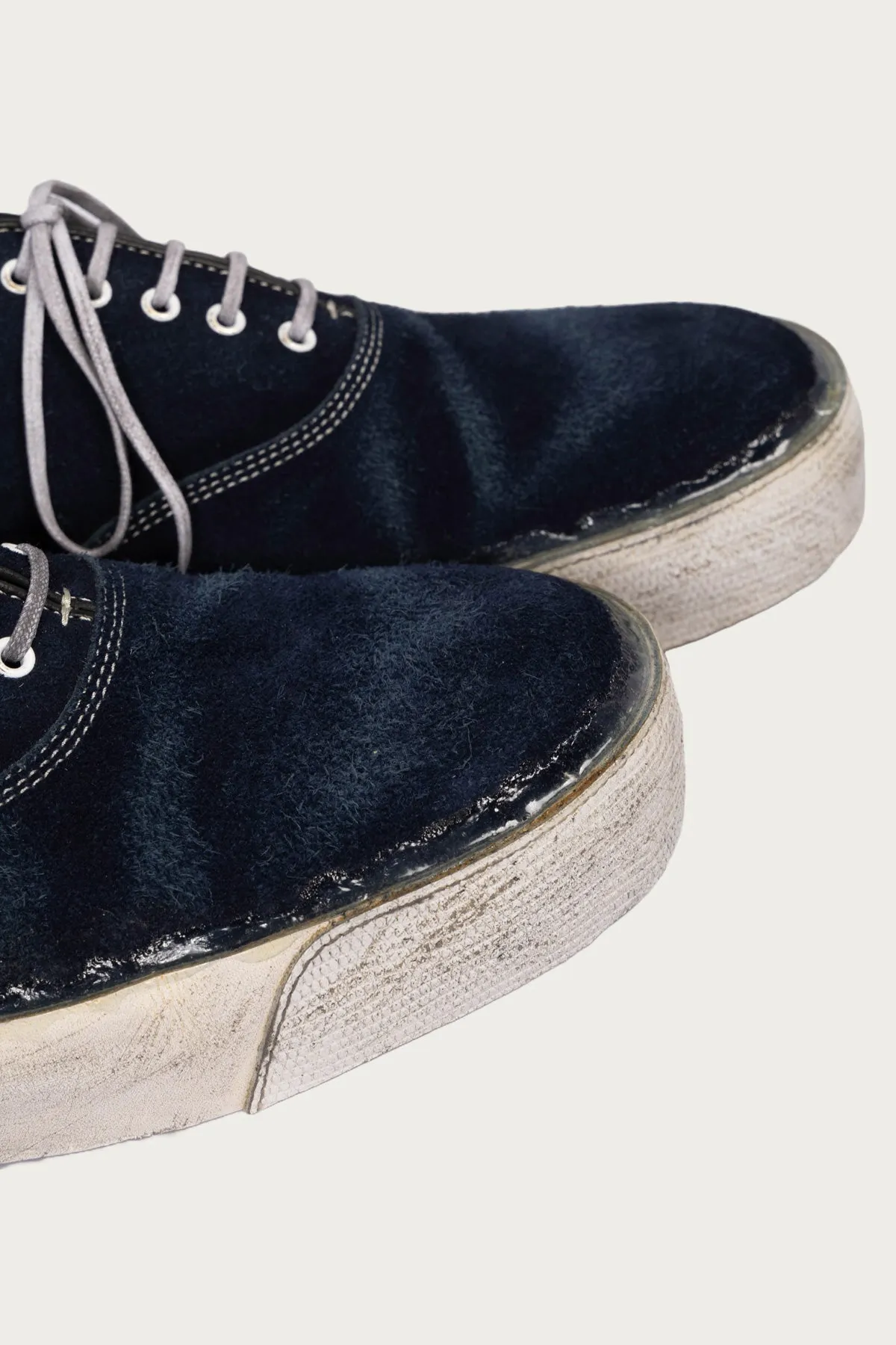 Georgia NN Leather Yacht Shoes - Navy