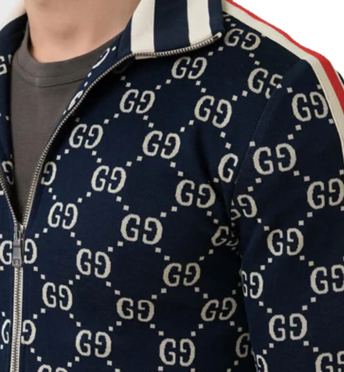 Gucci GG Jacquard Cotton Jacket