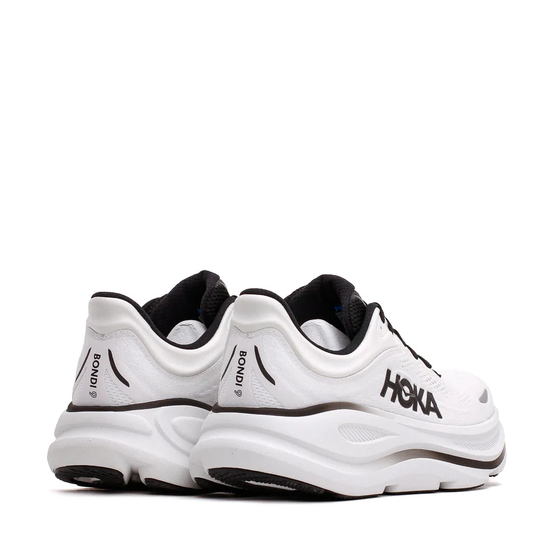 Hoka One One Men Bondi 9 White Black 1162011-WBLC