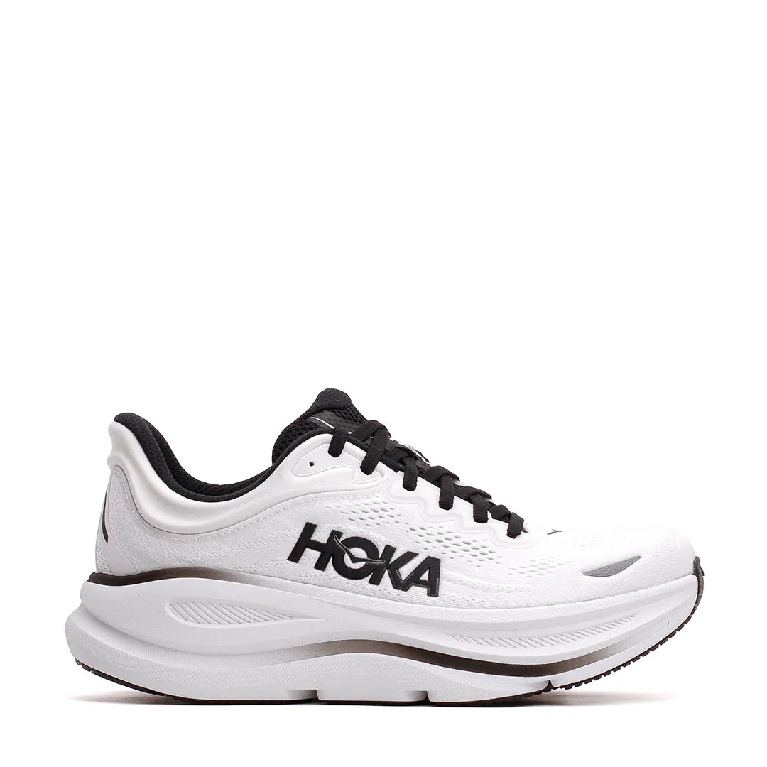 Hoka One One Men Bondi 9 White Black 1162011-WBLC
