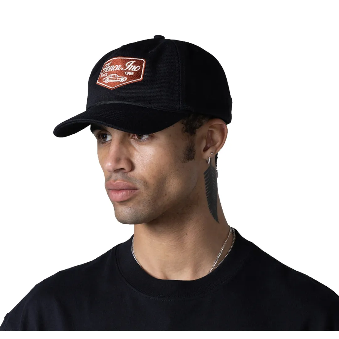 HONOR INC TRUCKER CAP BLACK