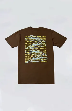 Island Snow Hawaii - IS Leaves Fallin Premium Heavyweight Tee