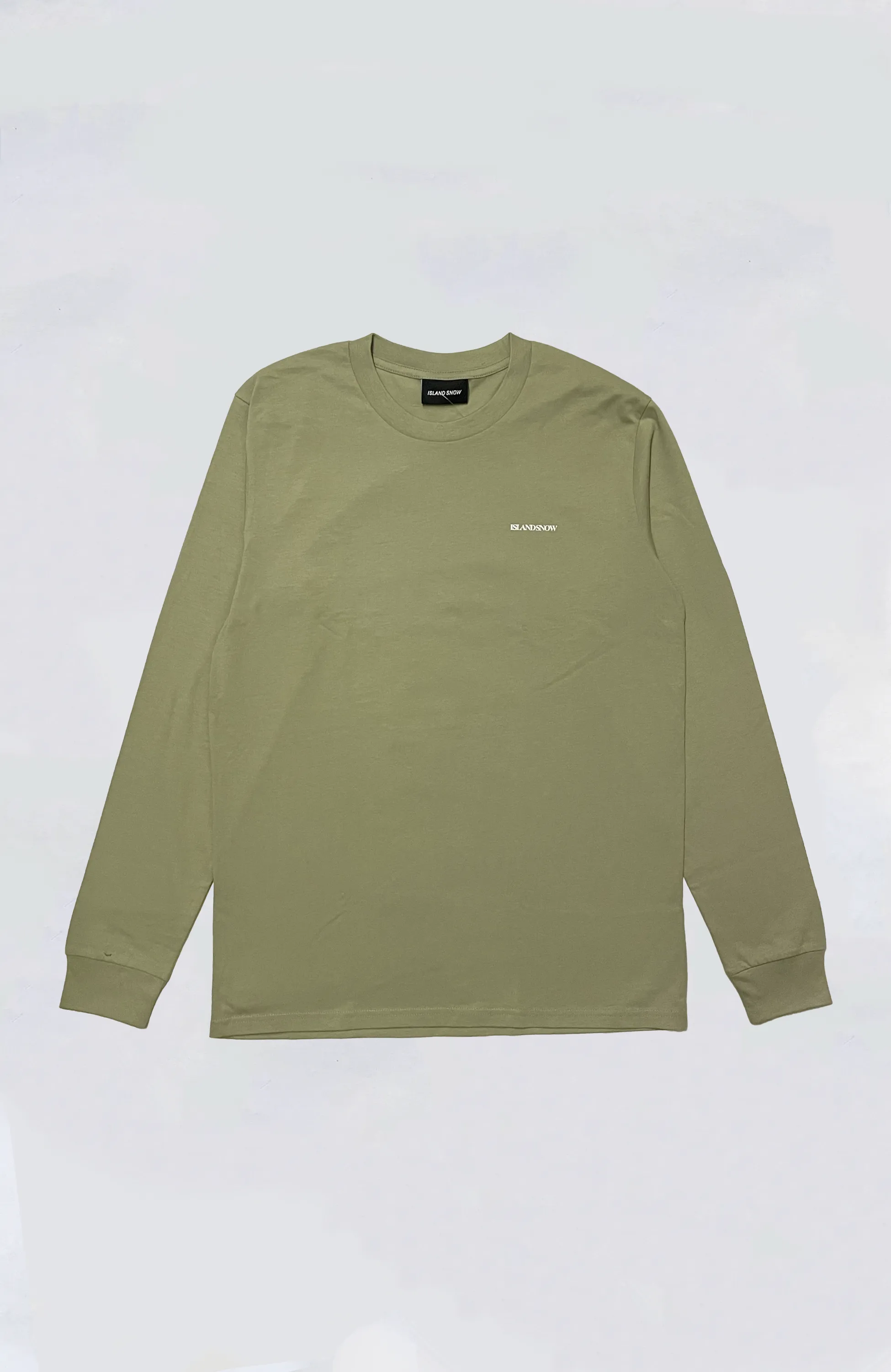 Island Snow Hawaii - IS White Ginger Premium Heavyweight L/S Tee