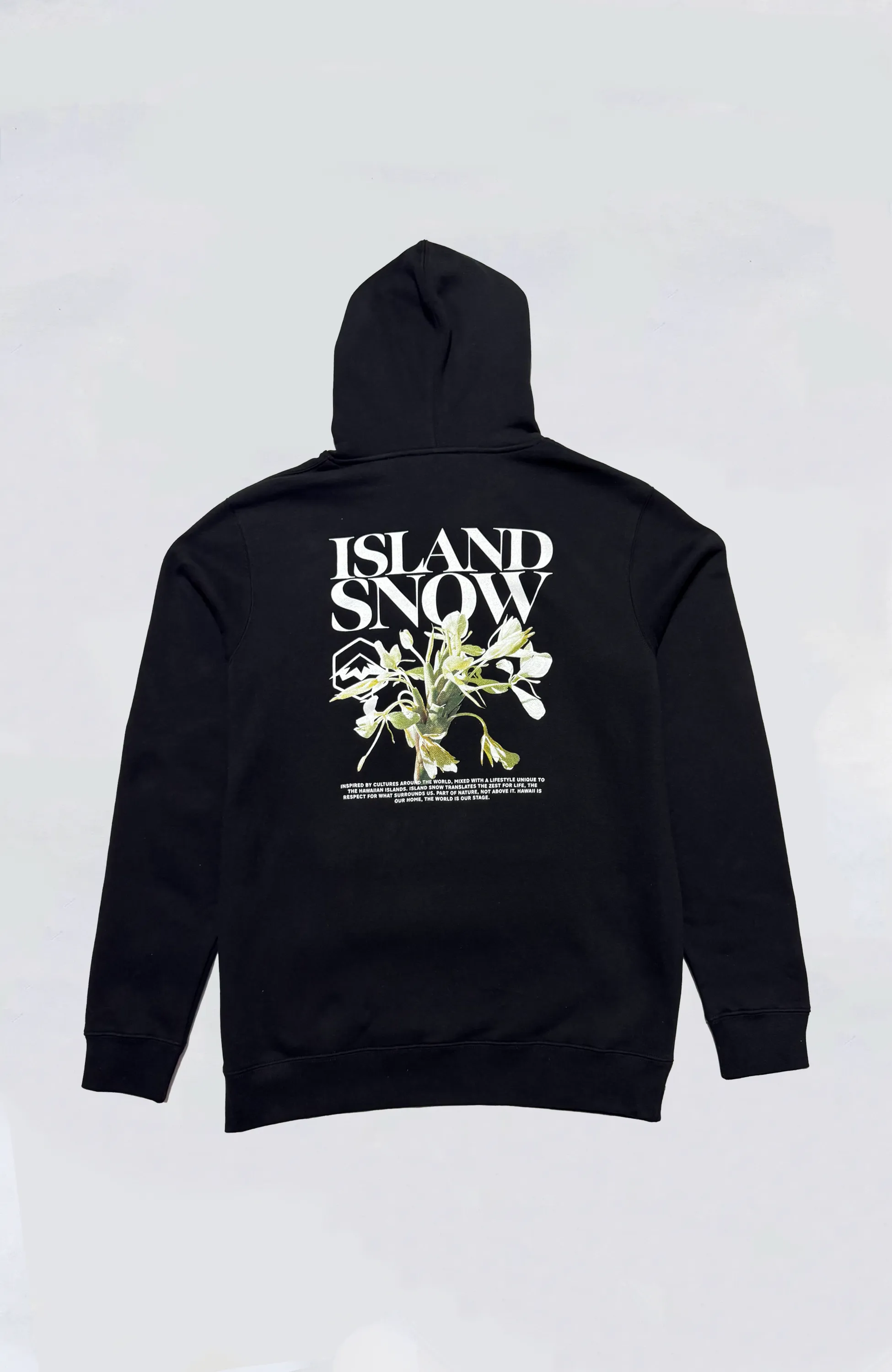 Island Snow Hawaii - IS White Ginger Premium Hoodie