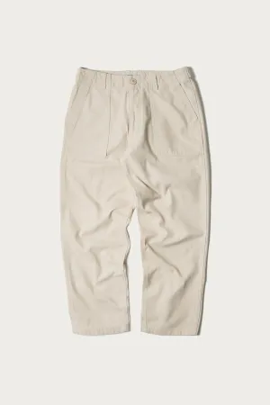 Jungle Cloth Fatigue Pants - Cream