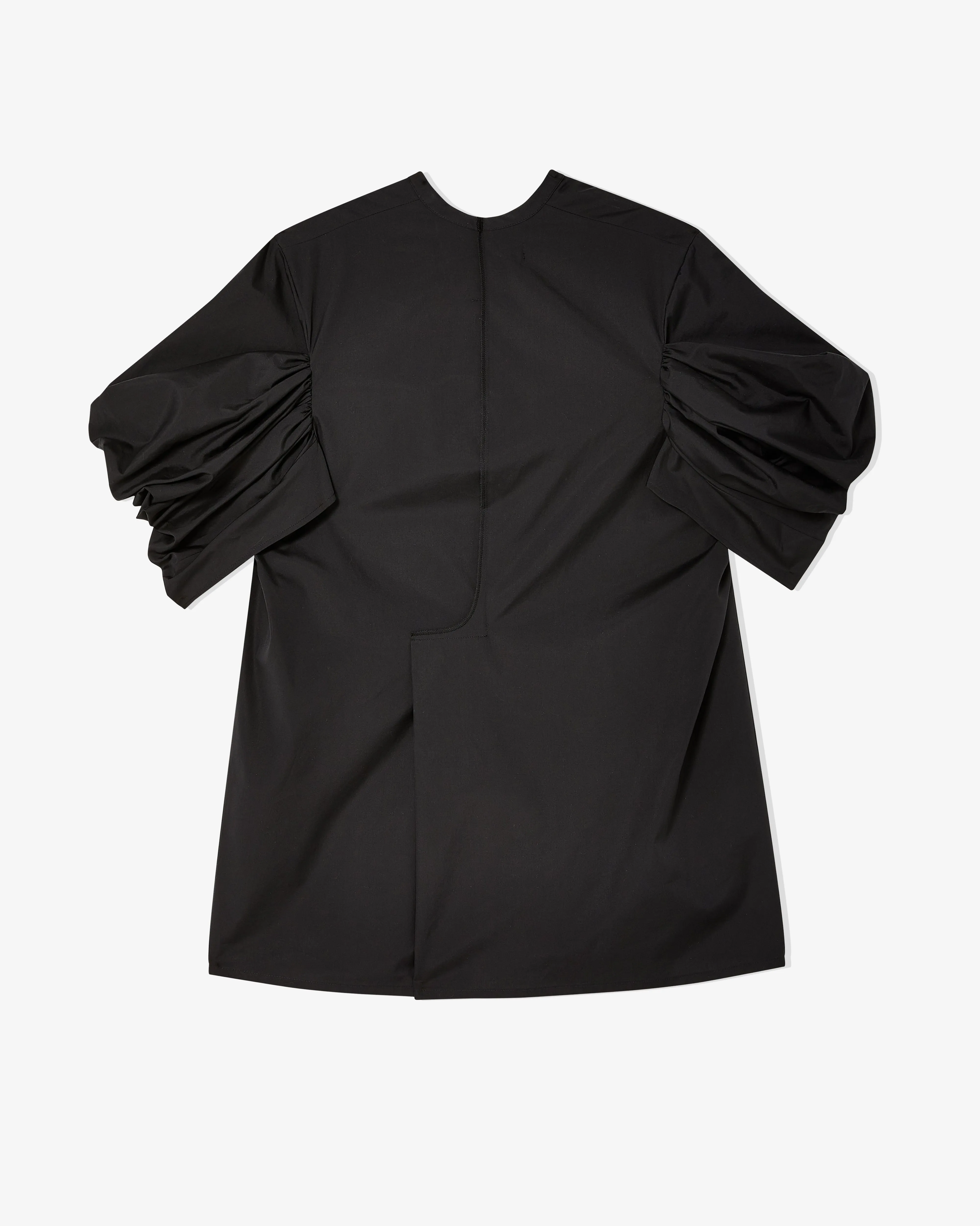 Junya Watanabe - Women's V-Neck Shirt Dress - (Black)