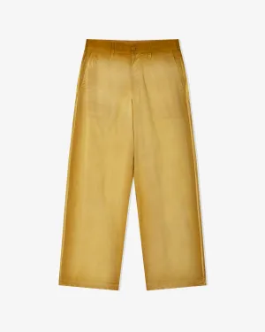JW Anderson - Women's Pinch Seam Garment Dyed Trousers - (Light Tobacco)