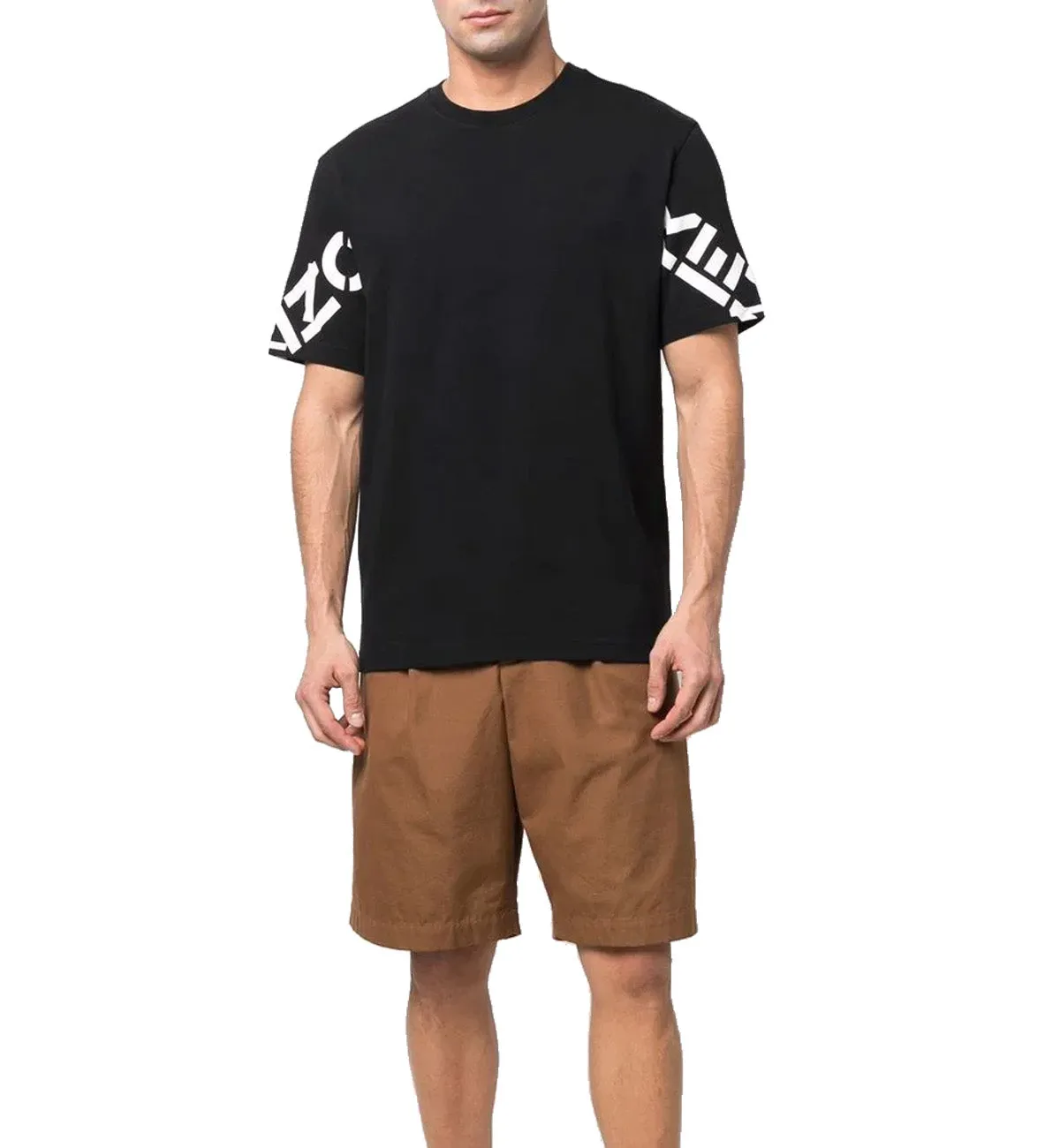 Kenzo Sport Relaxed Sleeve Cross Logo T-Shirt (Black)