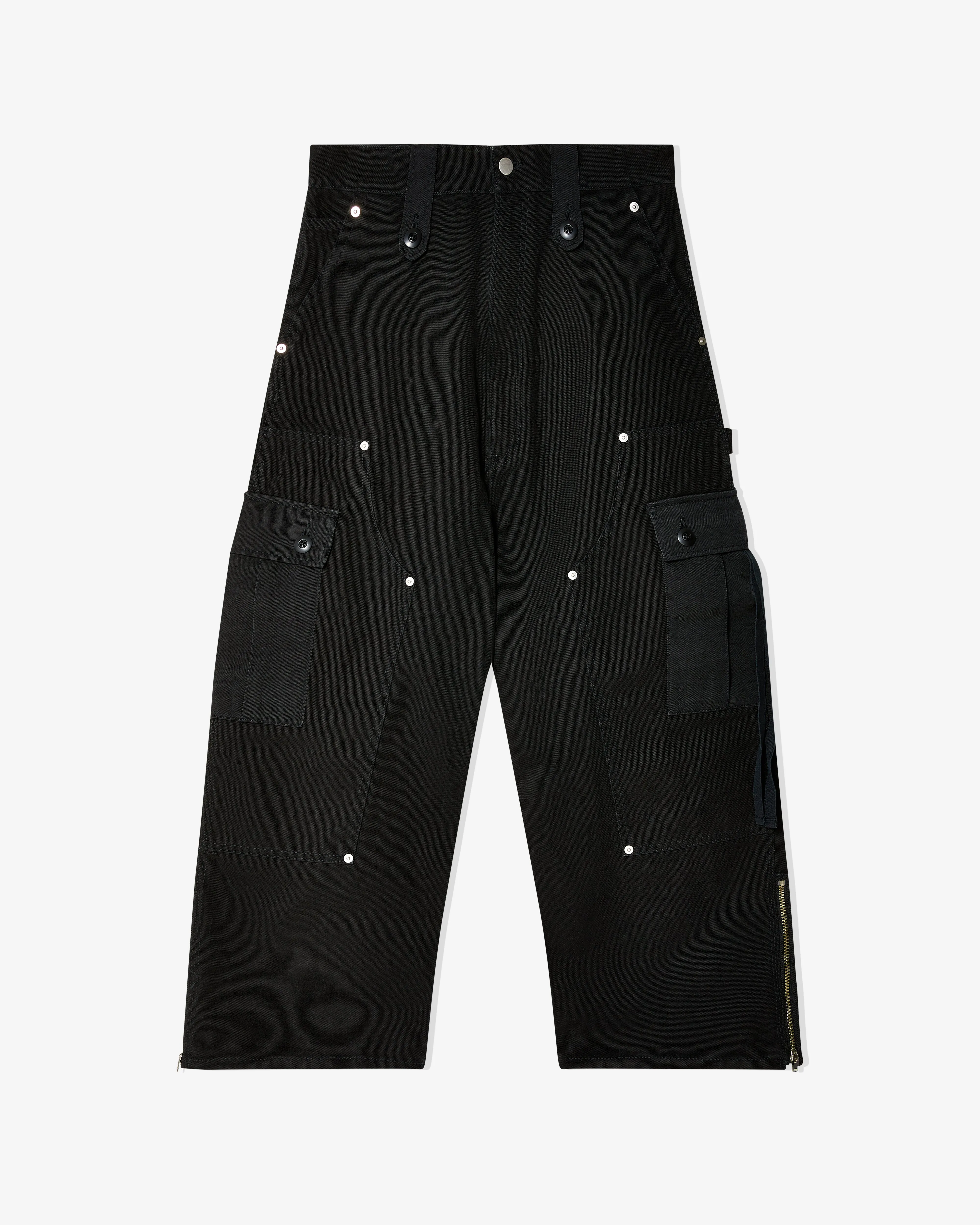 Kidill - Men's Double Knee Pants - (Black)
