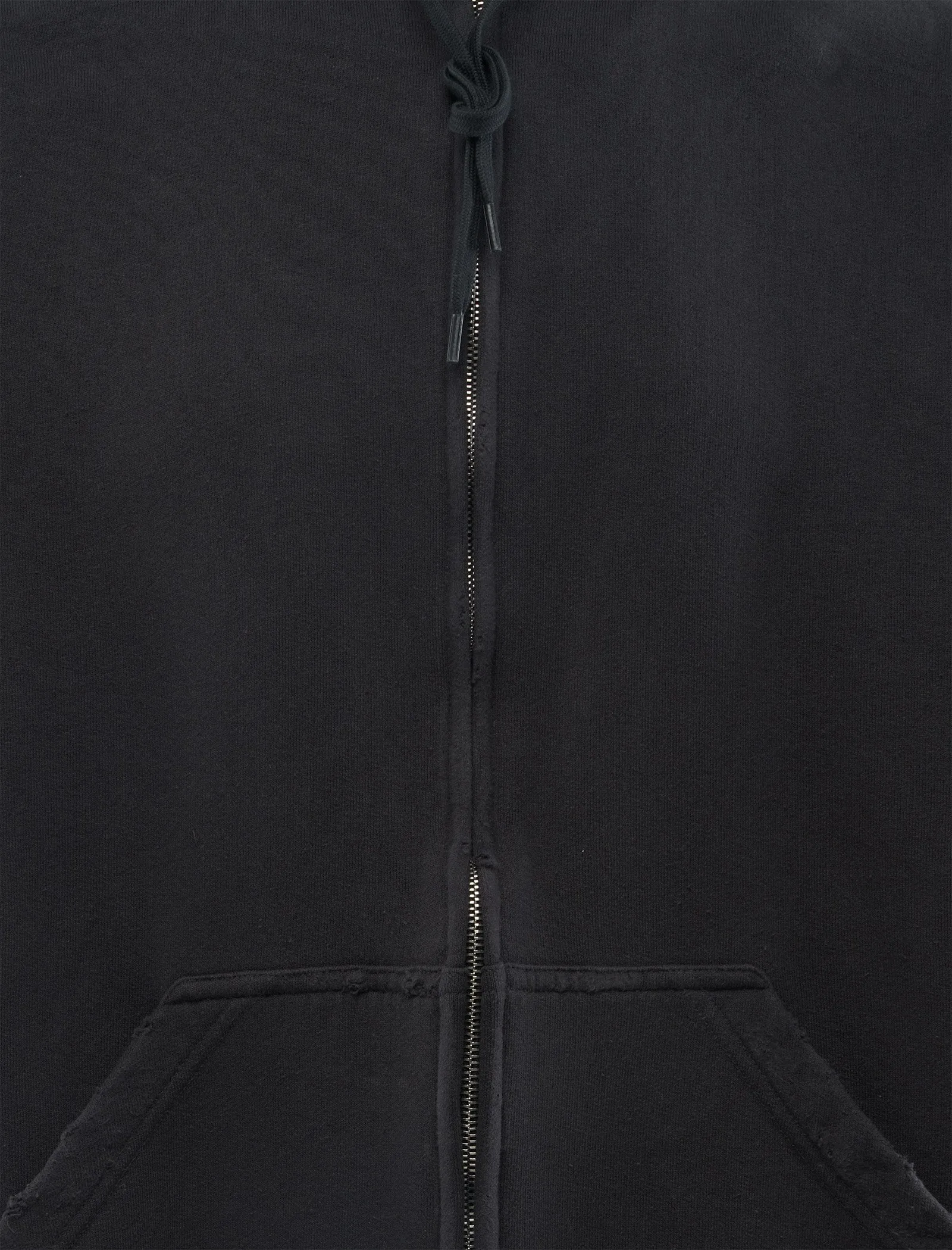 LARGE ZIP-UP HOODIE