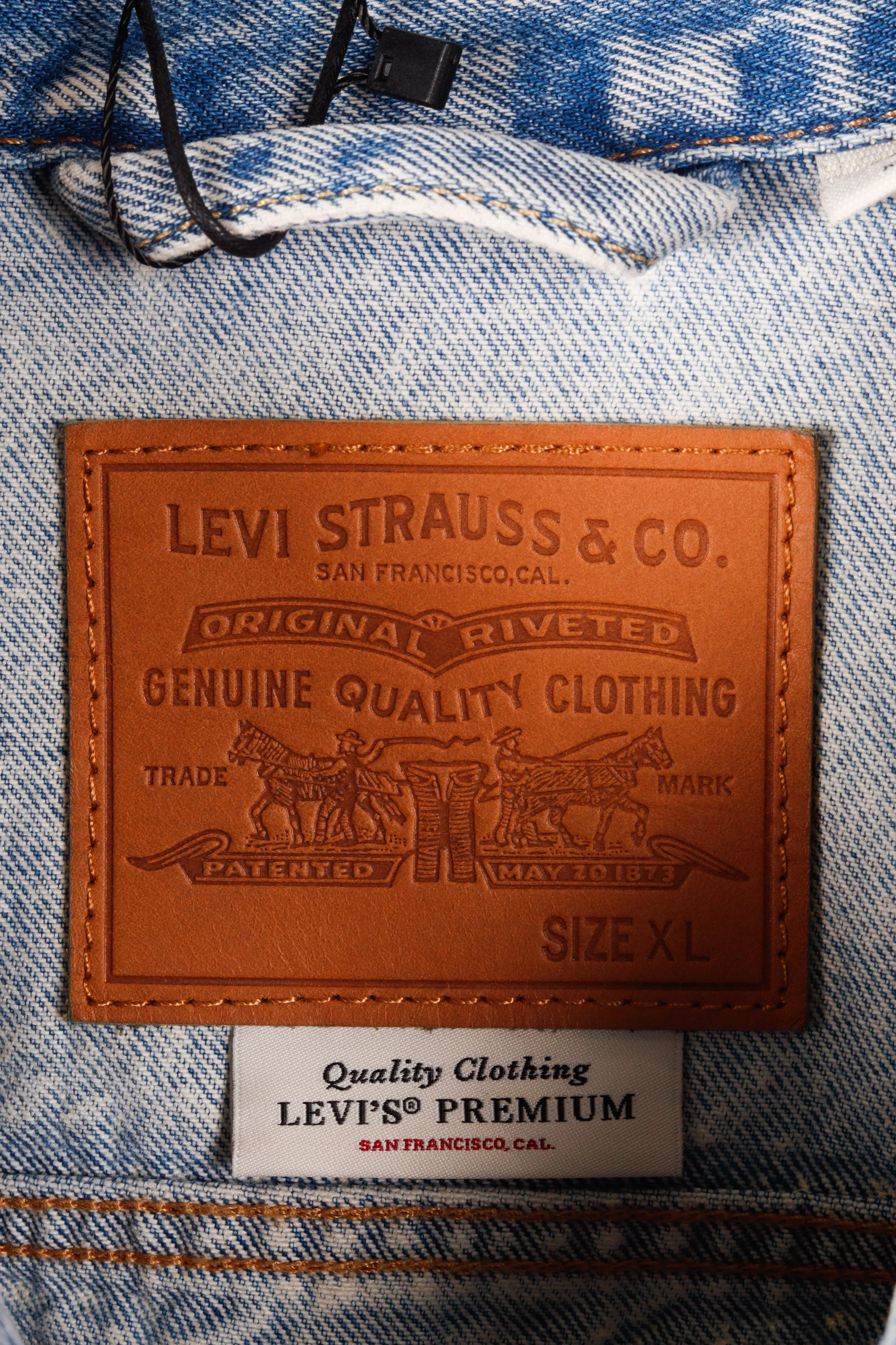 Levi's Premium 'Medium Wash Type 3' Denim Trucker Jacket (2018)