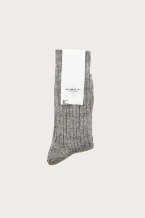 LWC Socks - Heather Grey