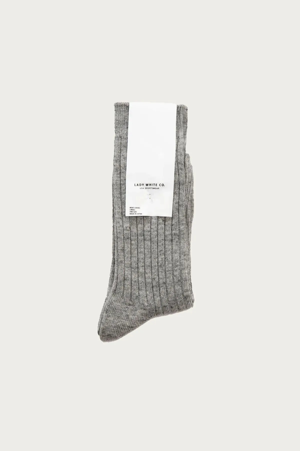 LWC Socks - Heather Grey