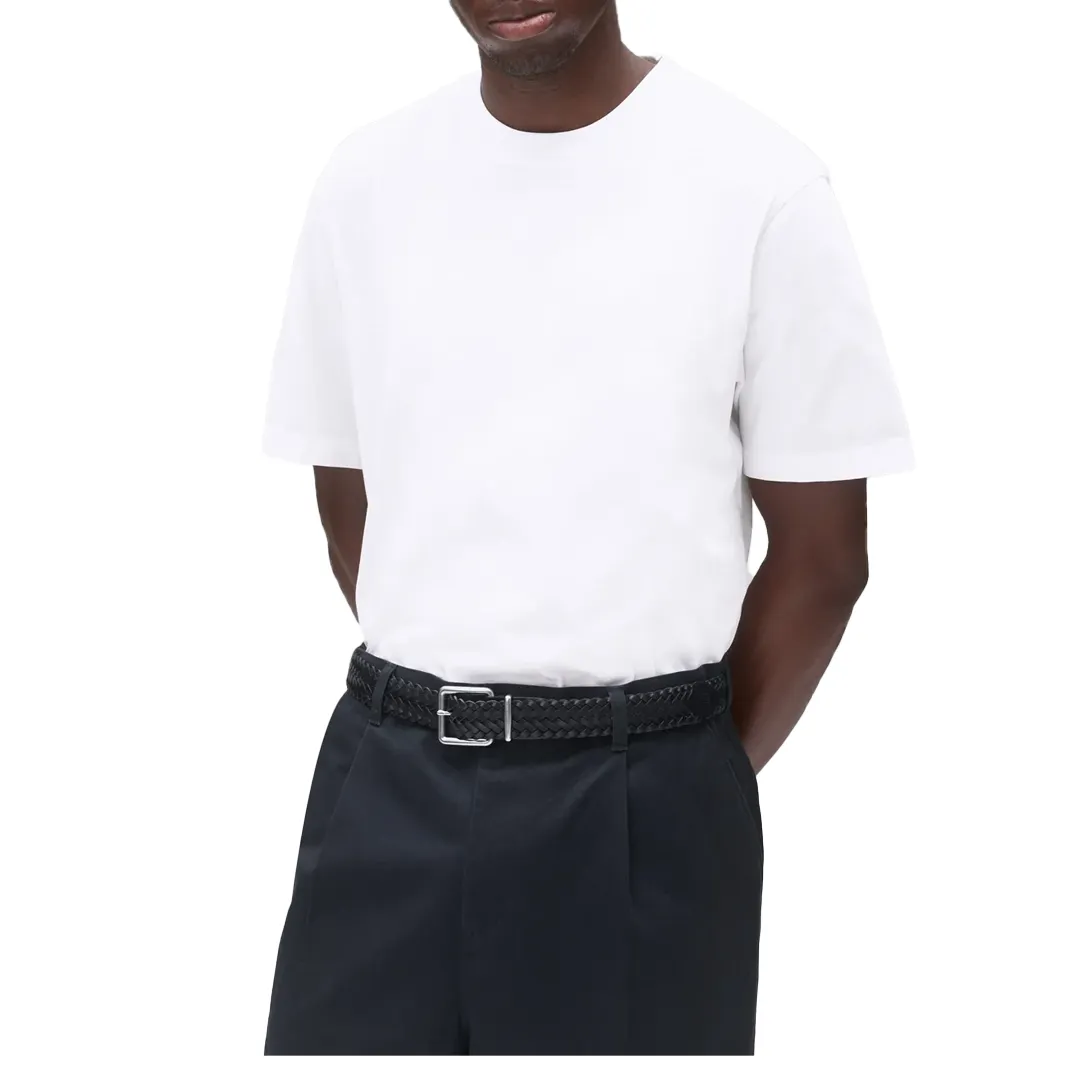 MIDWEIGHT JERSEY LOCKUP OG TEE WHITE