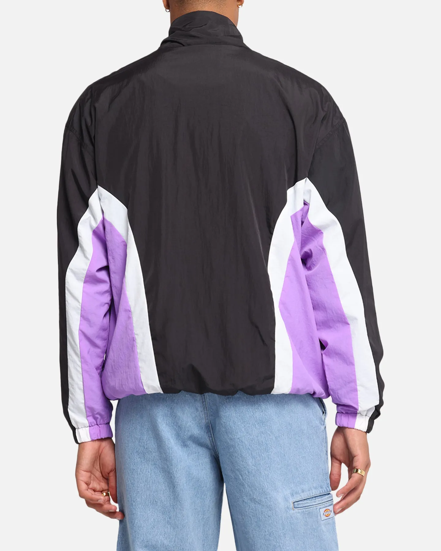 Mitchell & Ness Los Angeles Lakers Nylon Track Jacket Black/Purple