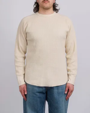 nanamica Crewneck Thermal Sweatshirt Natural