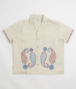 Obey Quentin Short Sleeve Shirt - Birch Multi