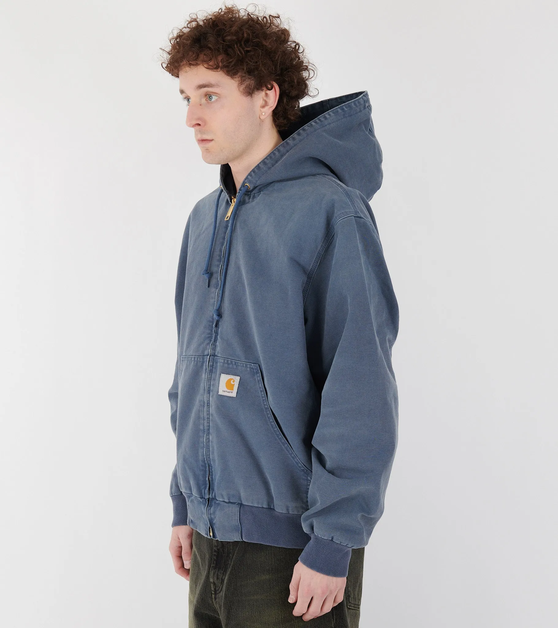 OG Active Jacket Stone Canvas Dusky Blue