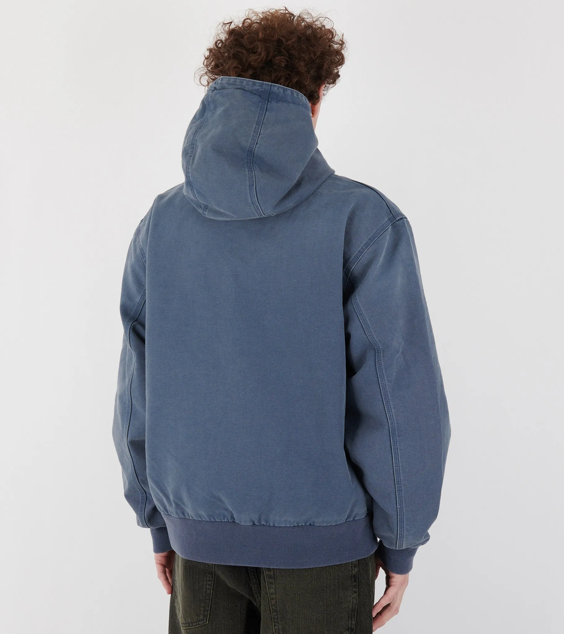 OG Active Jacket Stone Canvas Dusky Blue