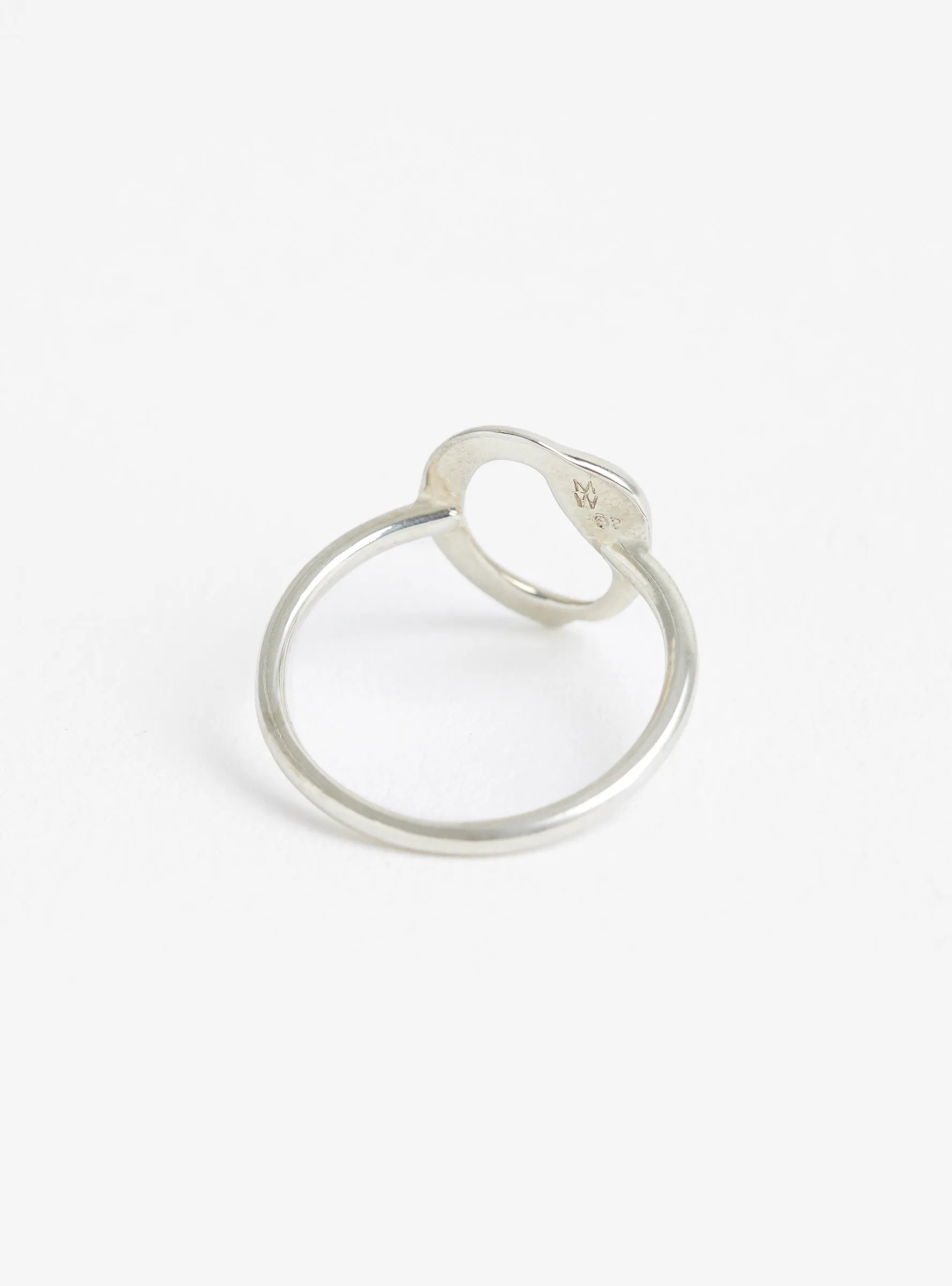 Organic Oval Sterling Silver