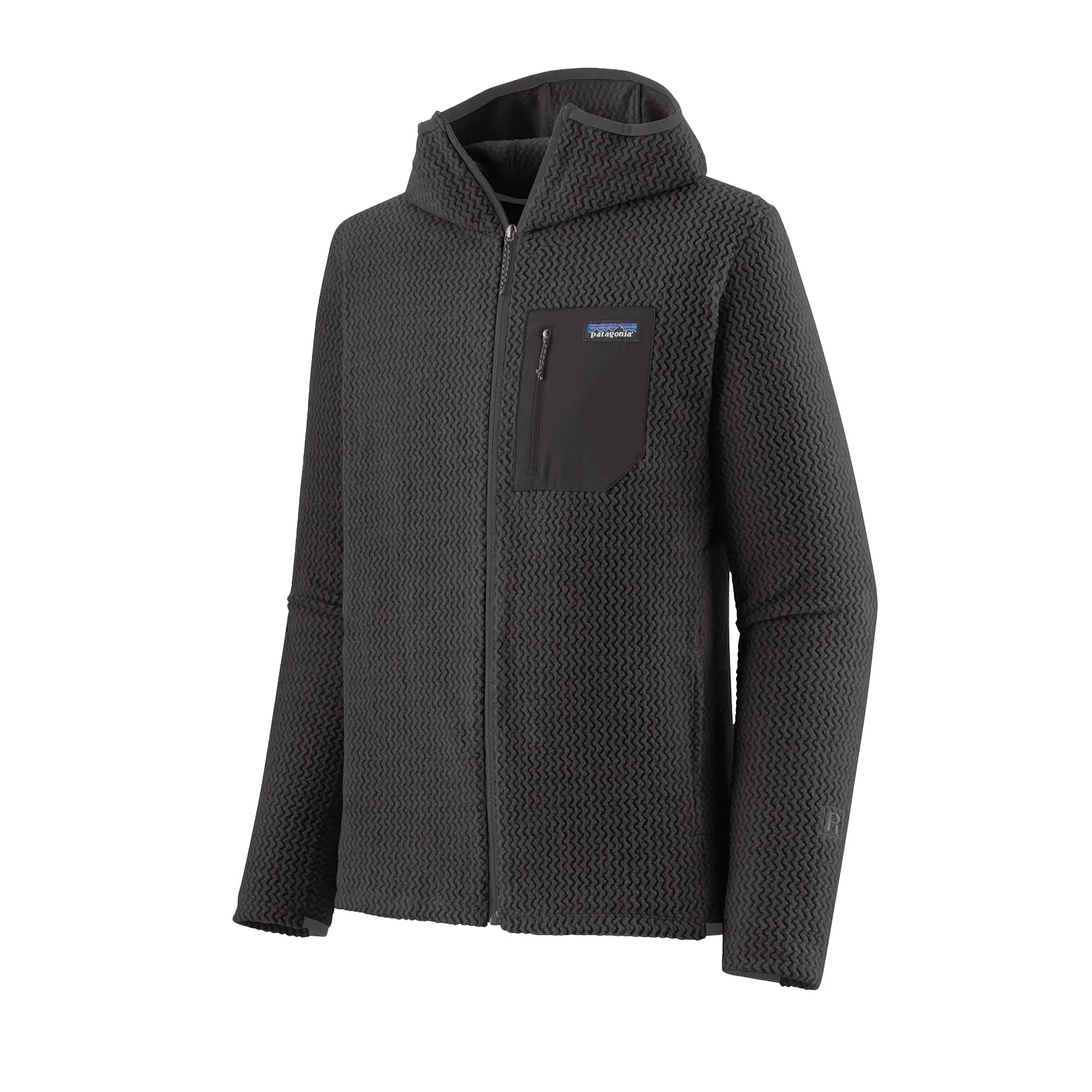 Patagonia M's R1 Air Full-Zip Hood Black