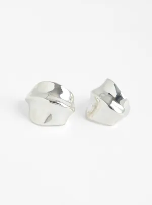 Petite Curve Hoops Sterling Silver