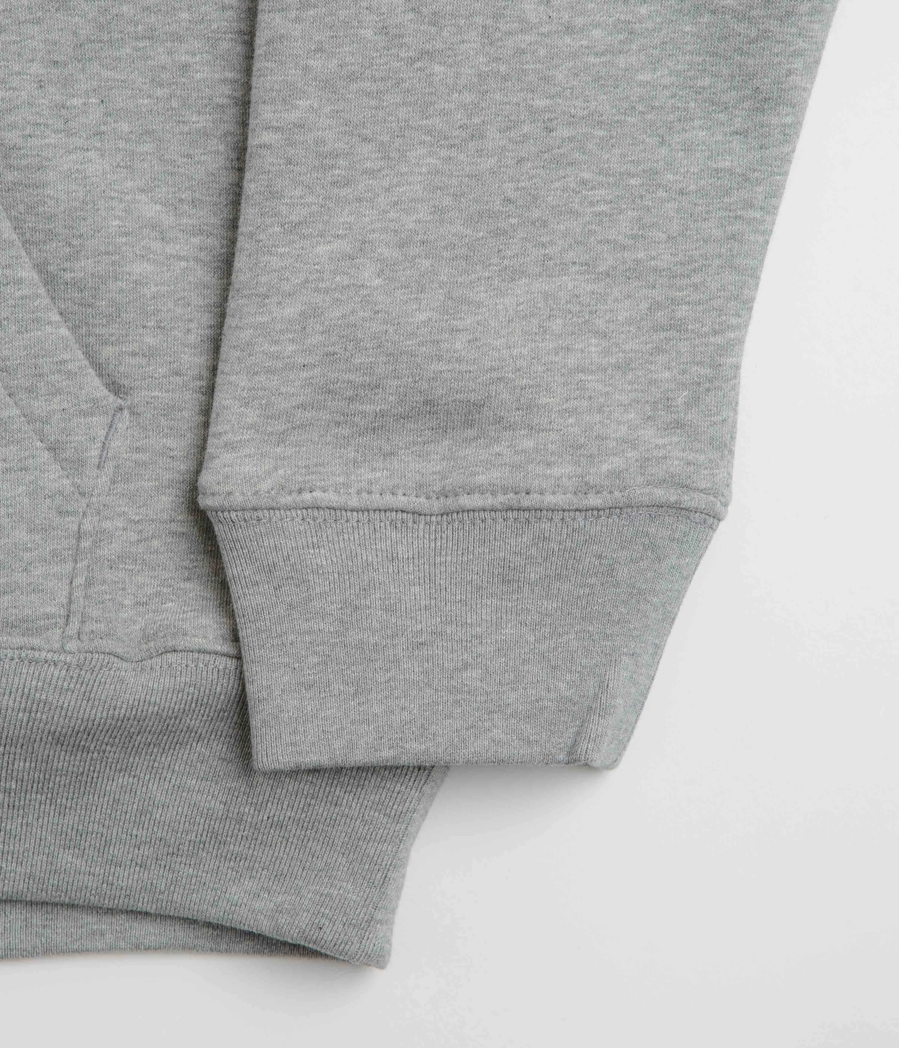 Poetic Collective Shaped Collage Hoodie - Heather Grey