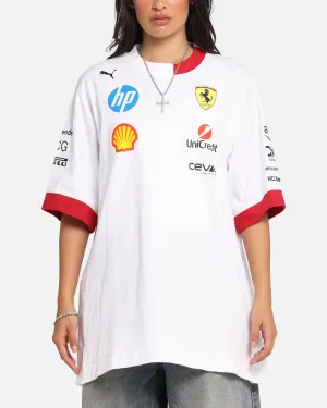 Puma X Scuderia Ferrari Drivers Oversized T-Shirt White