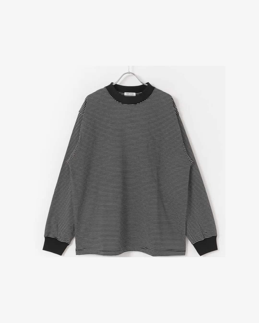 Quality Stripe 'Black' Longsleeve