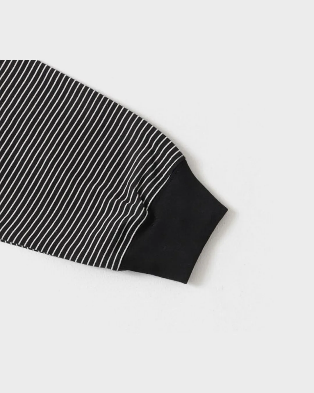 Quality Stripe 'Black' Longsleeve
