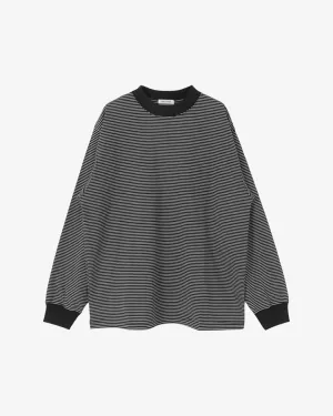 Quality Stripe 'Black' Longsleeve