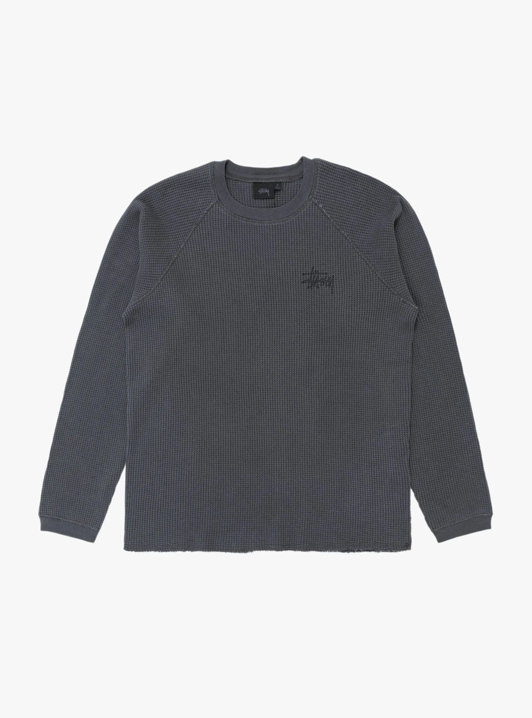 Raglan Thermal Basic Stock Washed Black