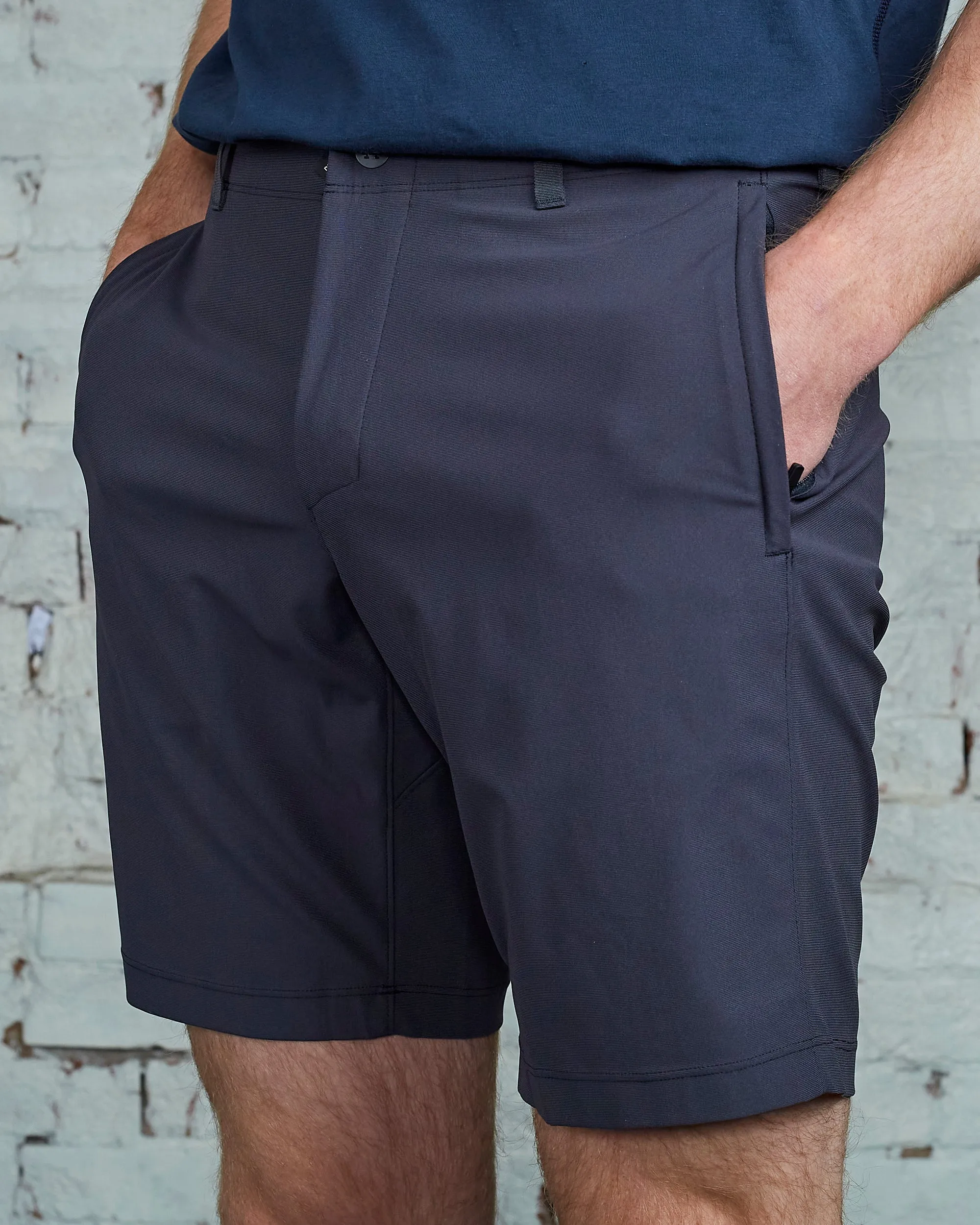 Reigning Champ Coach's Short Charcoal Primeflex