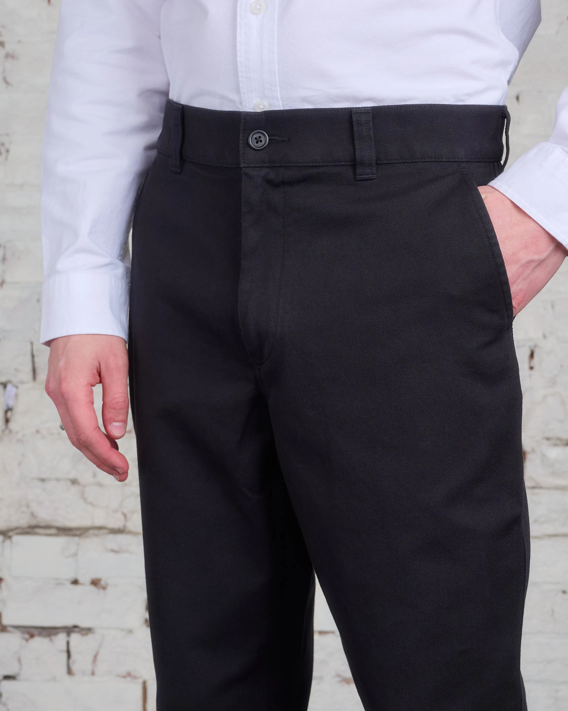 Reigning Champ Freshman Chino Pant Washed Black