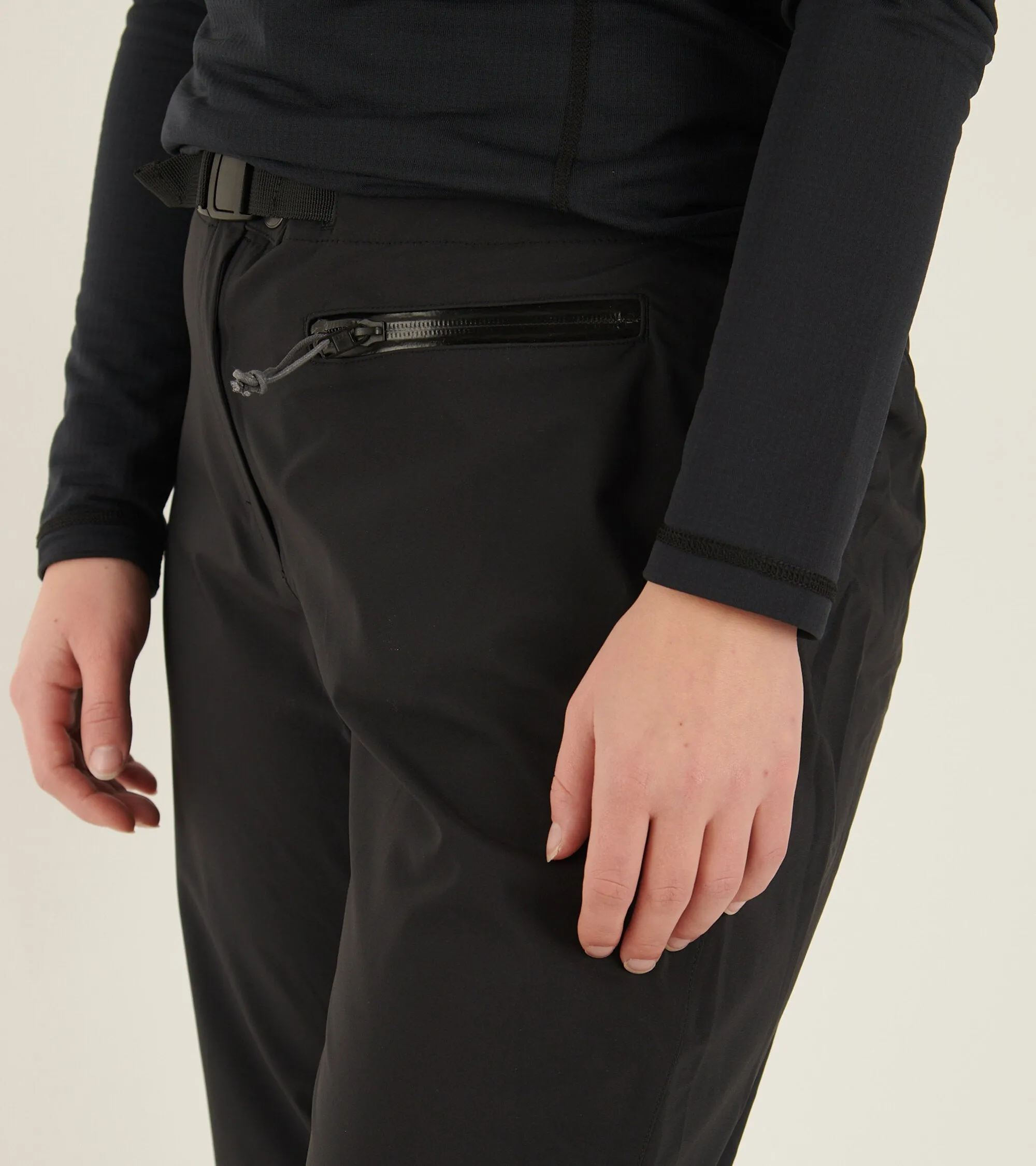Snaefell W Shell Pant Black