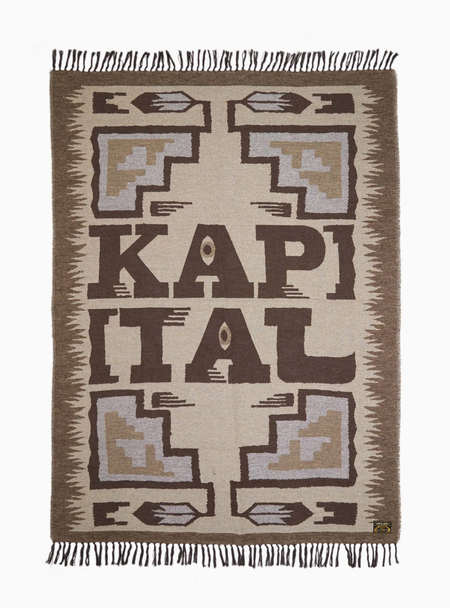 Speakeasy Blanket Brown and Beige