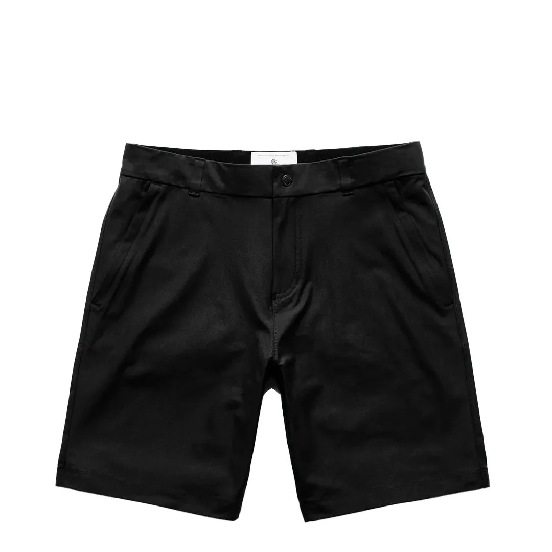 STRETCH WARP KNIT STANDARD COACH'S SHORT 9 BLACK
