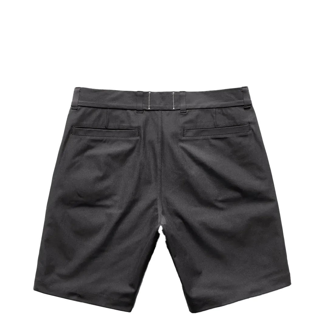 STRETCH WARP KNIT STANDARD COACH'S SHORT 9 CARBON