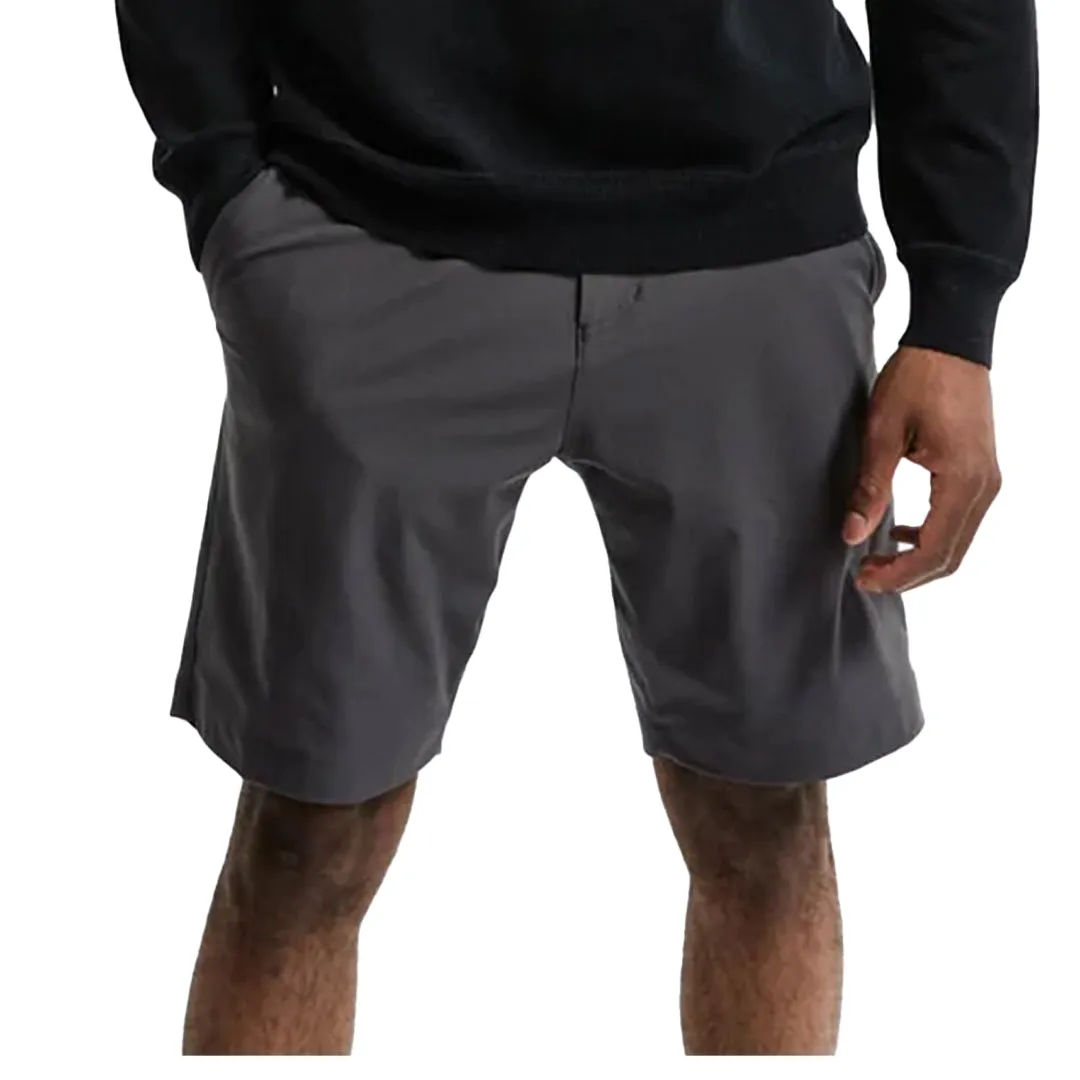 STRETCH WARP KNIT STANDARD COACH'S SHORT 9 CARBON